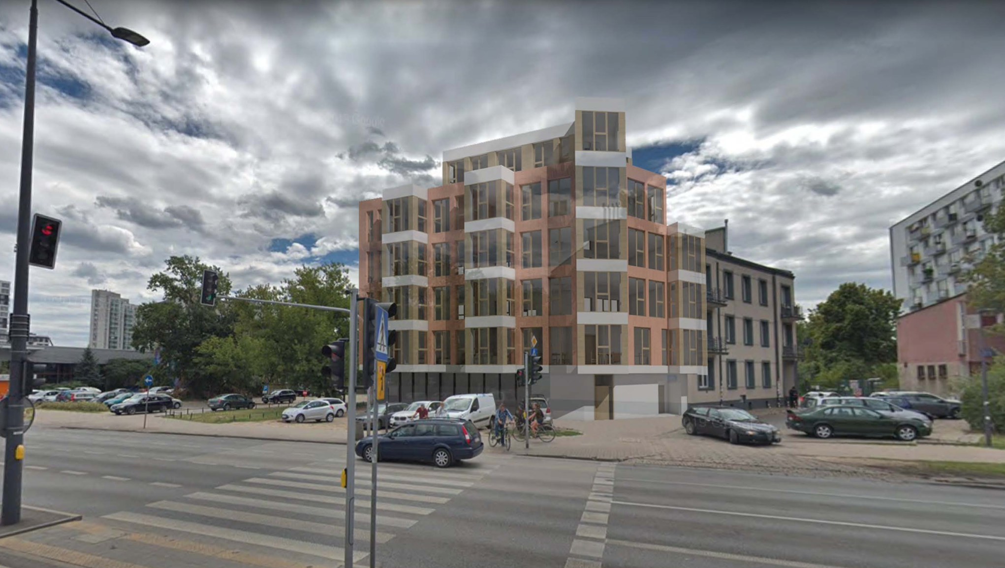 Analiza możliwości zagospodarowania bardzo małej działki przy ul. Grochowskiej w Warszawie