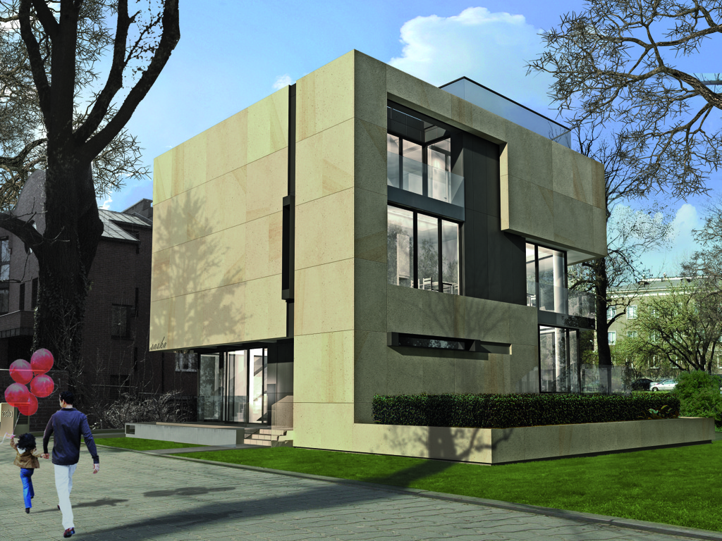 Willa miejska na warszawskiej Saskiej Kępie (ul. S…t zrealizowany w pracowni APA Markowski Architekci