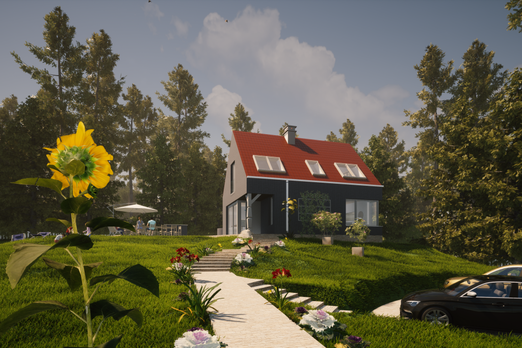 Wizualizacja Exterior 1
