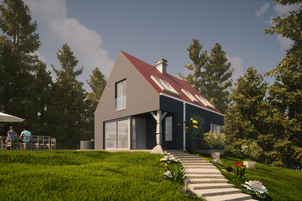 Wizualizacja Exterior 2